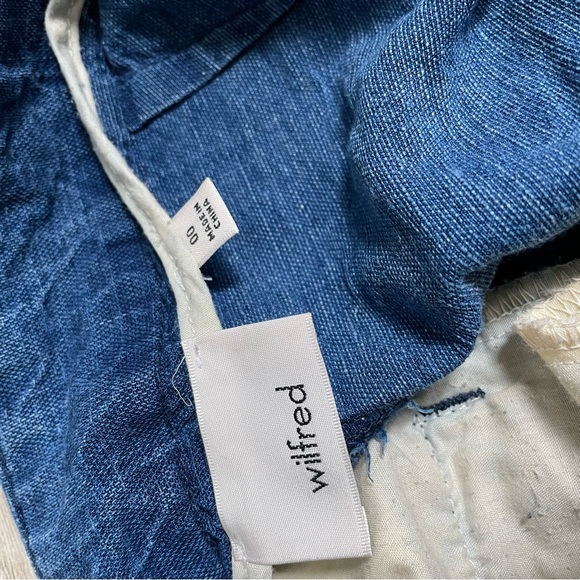 Aritzia Wilfred Allegra linen shorts - Picture 5 of 7